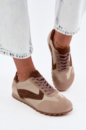 Pealhk seemisnakhsed Sneakers tüüpi jalanõud Barefoot Pealiste omad Zazoo N1400 beeži värvi