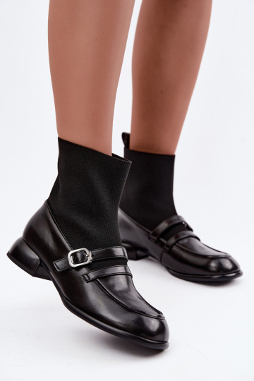 Anklets sokkidega varrukatega mustas 2