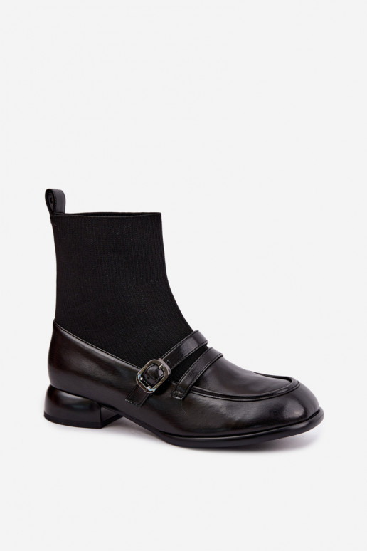 Anklets sokkidega varrukatega mustas