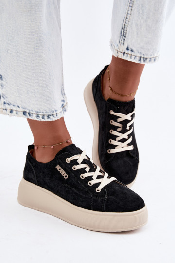 Pealhk seemisnakhsed Sneakers tüüpi jalanõud platvormiga Kobbo 41535 msuud