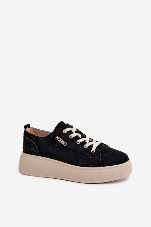 Pealhk seemisnakhsed Sneakers tüüpi jalanõud platvormiga Kobbo 41535 msuud