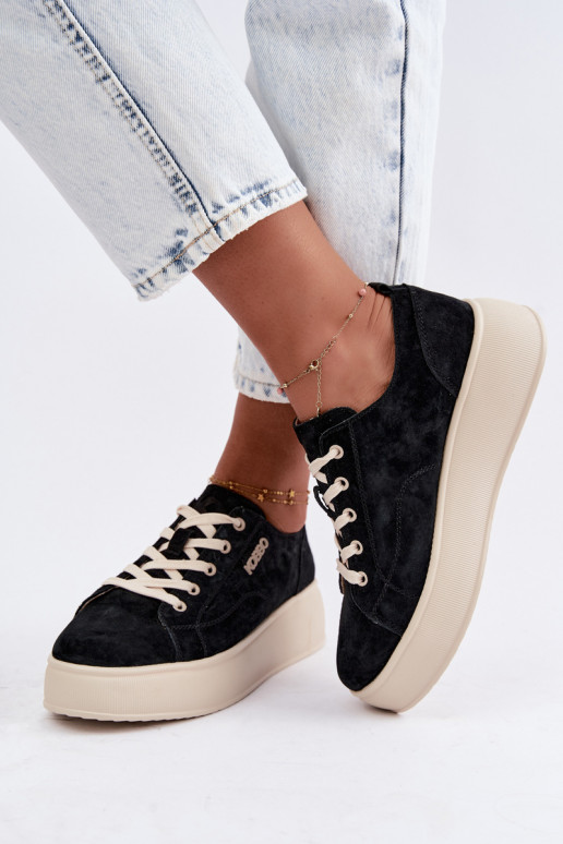 Pealhk seemisnakhsed Sneakers tüüpi jalanõud platvormiga Kobbo 41535 msuud