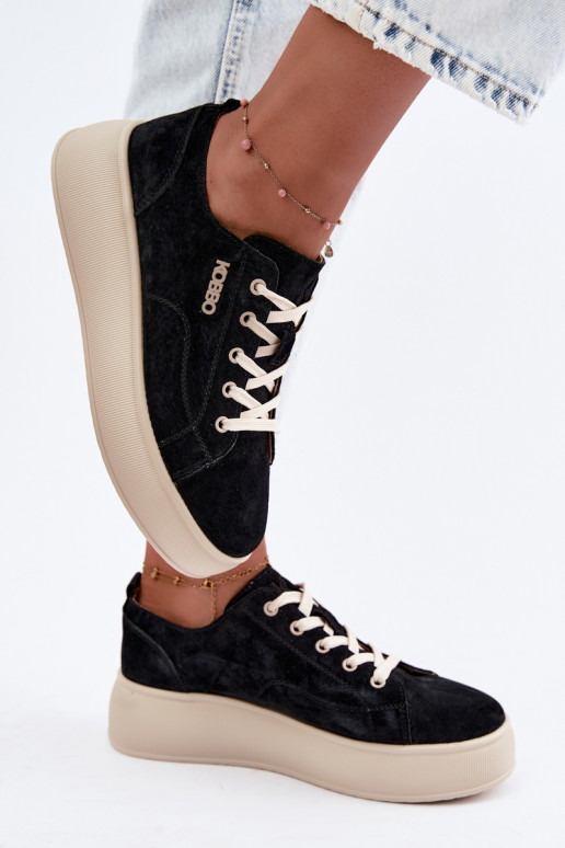 Pealhk seemisnakhsed Sneakers tüüpi jalanõud platvormiga Kobbo 41535 msuud