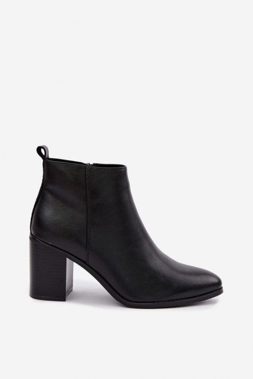 Naise soojaid ankle boots soojustusega Sergio Leone BT-50-S mustas värvuses
