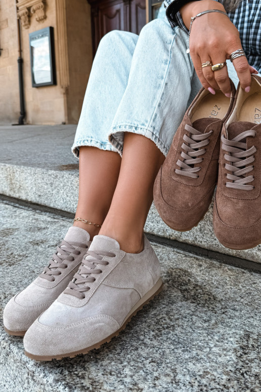 Barefoot tennised kunstsuede liivakarva Zazoo N1422