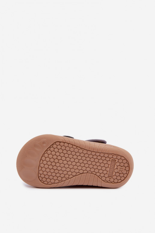 Laste sussid Barefoot Milami hallis Lumi