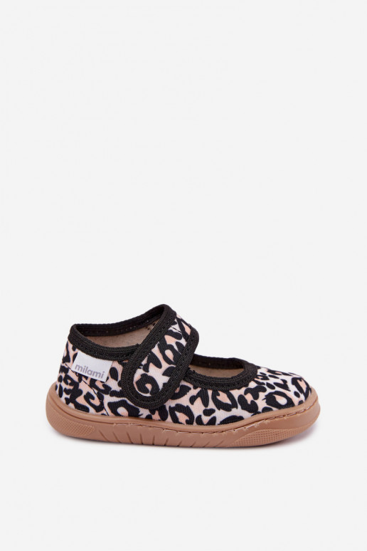 Laste ballerinad leopardimustriga liivane Caelia
