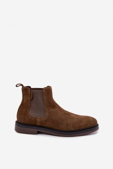 stiilsed meeste ankle boots kunstsuede Big Star UU174277 khaki värv 2