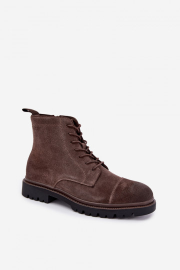 suede kingad meestele Big Star UU174220 pruunis värv
