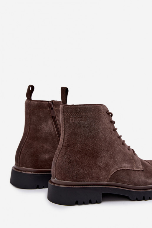 suede kingad meestele Big Star UU174220 pruunis värv