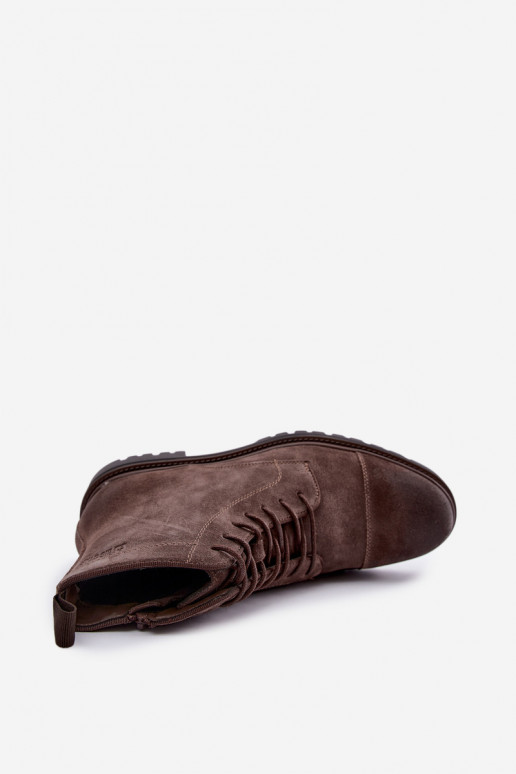 suede kingad meestele Big Star UU174220 pruunis värv