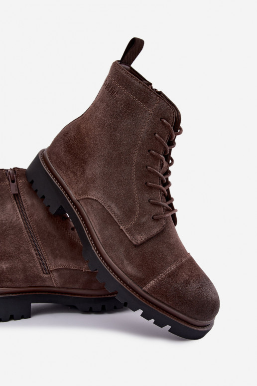 suede kingad meestele Big Star UU174220 pruunis värv
