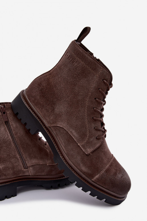 suede kingad meestele Big Star UU174220 pruunis värv