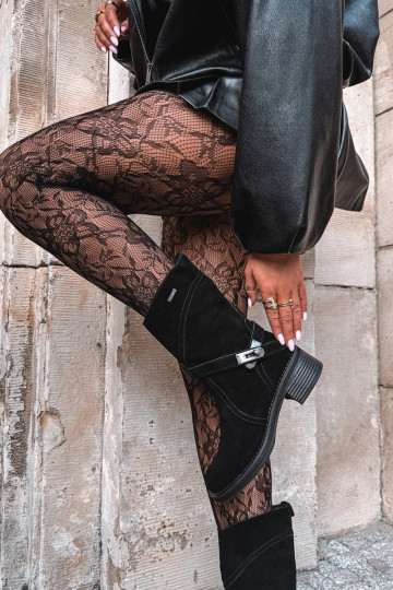 soojad naiste ankle boots Big Star UU274608 mustas värv