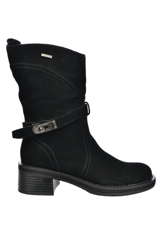 soojad naiste ankle boots Big Star UU274608 mustas värv