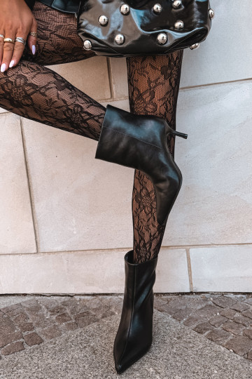 Ankle boots õhukeste kontsade ja soojustusega, slip-on Big Star UU274494 must