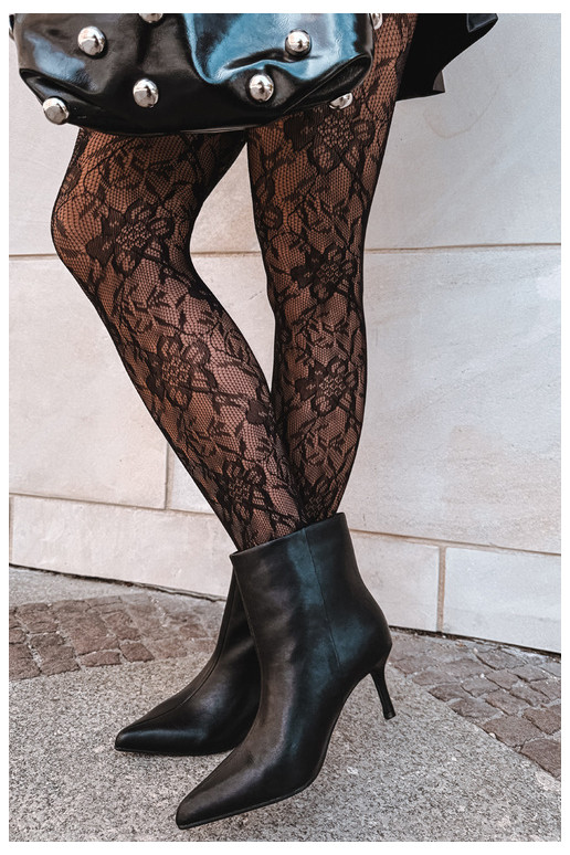 Ankle boots õhukeste kontsade ja soojustusega, slip-on Big Star UU274494 must