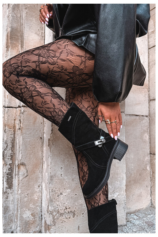 soojad naiste ankle boots Big Star UU274608 mustas värv