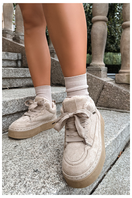 Lukuga lume saapad platvormiga Big Star UU274187 liivakarva