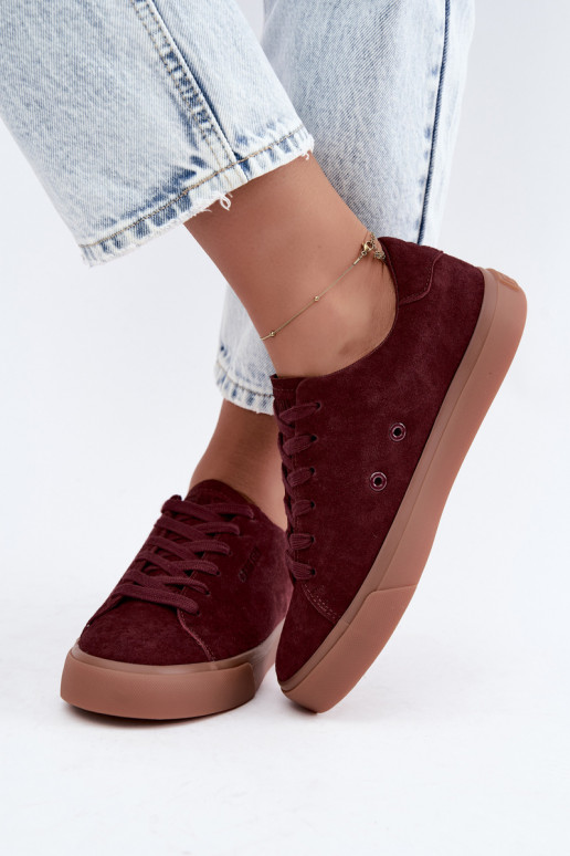 Naiste spordijalatsid Big Star UU274242 burgundia