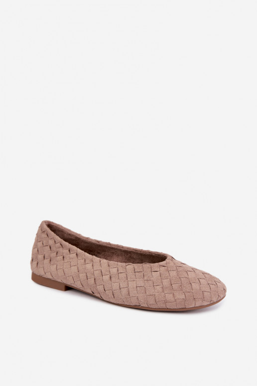 Liivakarva balletkingad mustriga Larelle