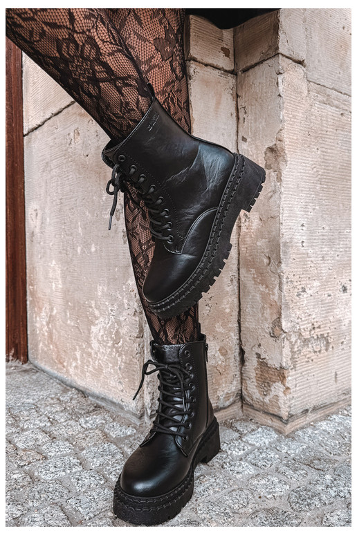 Naiste ankle boots Big Star UU274816 mustas