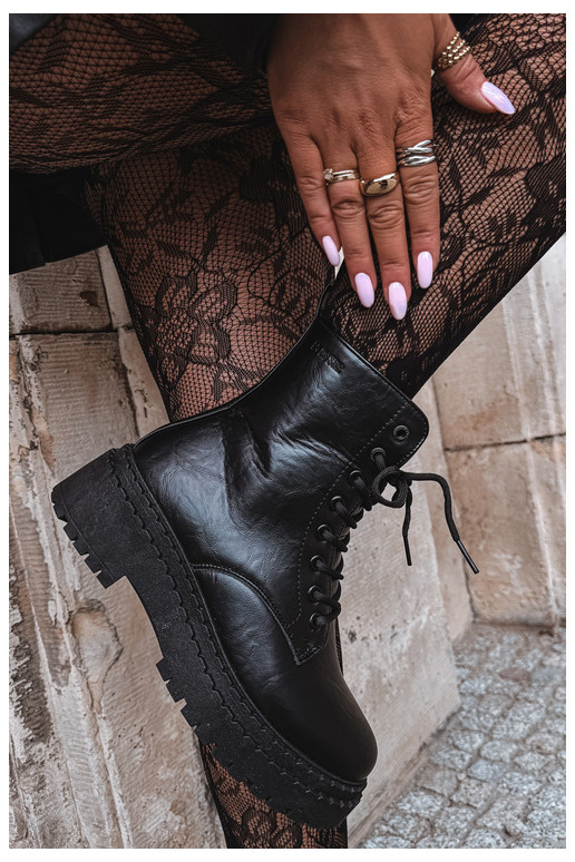 Naiste ankle boots Big Star UU274816 mustas