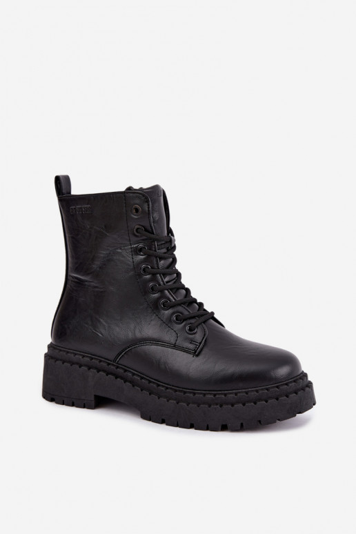 Naiste ankle boots Big Star UU274816 mustas
