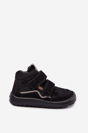 Nahast laste jalatsid Barefoot Froddo G3110266-20 musta värvi 2
