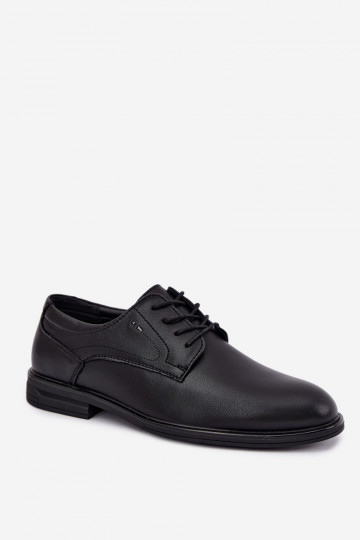 Elegantne mustad meeste kingad Calven