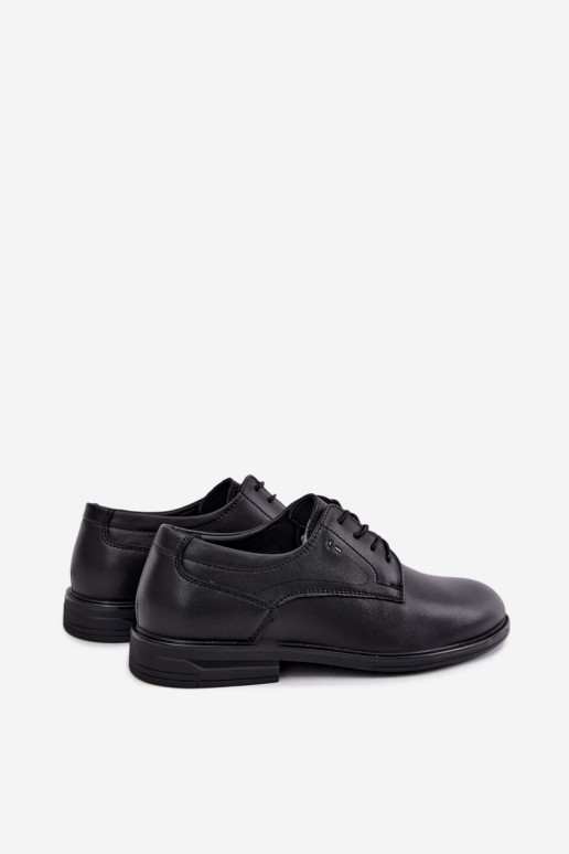 Elegantne mustad meeste kingad Calven