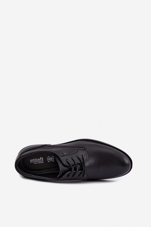 Elegantne mustad meeste kingad Calven