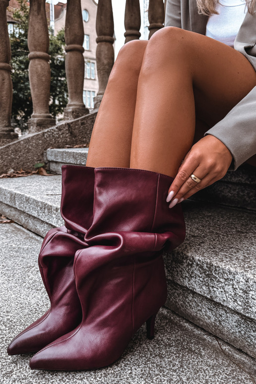 Slouchy aulinukai keenega bordoo Gelra