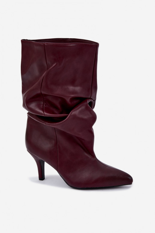 Slouchy aulinukai keenega bordoo Gelra