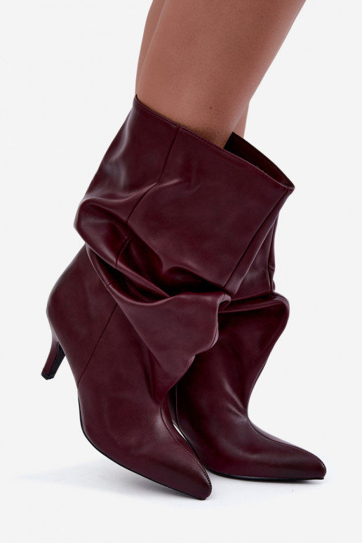Slouchy aulinukai keenega bordoo Gelra