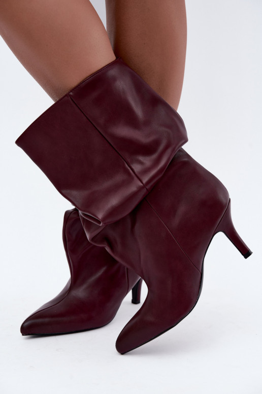 Slouchy aulinukai keenega bordoo Gelra