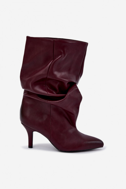 Slouchy aulinukai keenega bordoo Gelra