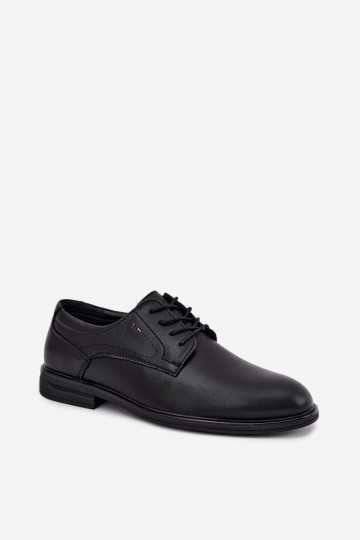 Elegantne mustad meeste kingad Calven