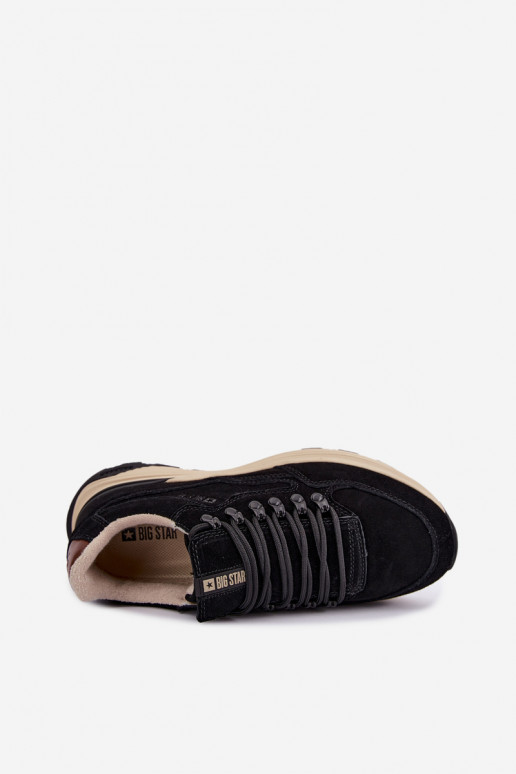 Meeste seemisnahast spordijalatsid Big Star OO174321 mustad