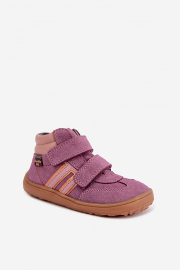 Laste kunstnahast jalatsid Barefoot FRODDO G3110285-12 lillad