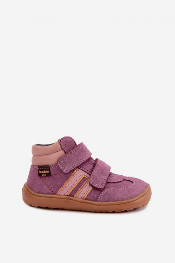Laste kunstnahast jalatsid Barefoot FRODDO G3110285-12 lillad 2