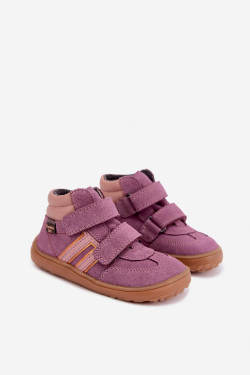 Laste kunstnahast jalatsid Barefoot FRODDO G3110285-12 lillad