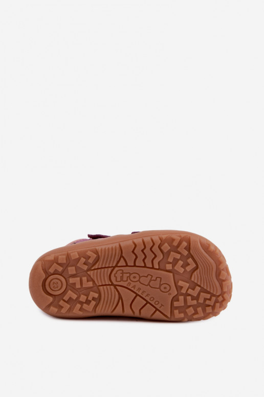 Laste kunstnahast jalatsid Barefoot FRODDO G3110285-12 lillad