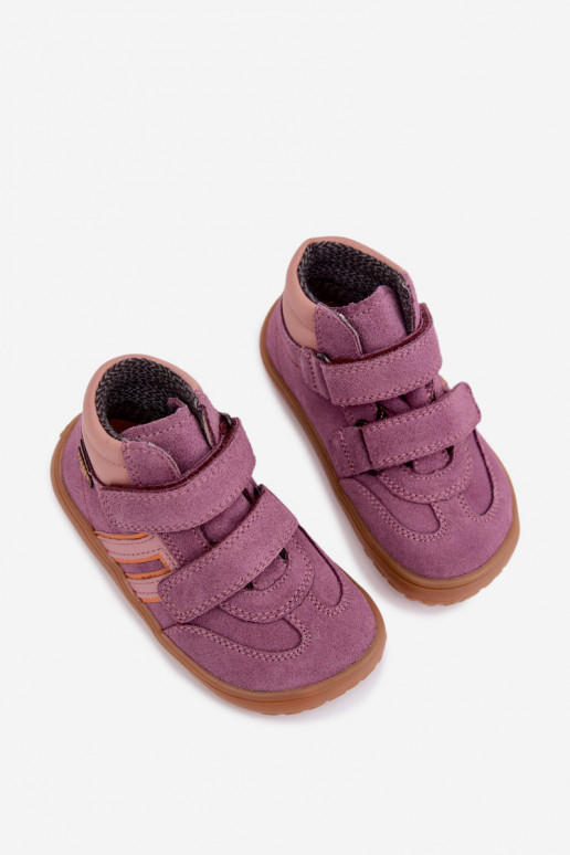 Laste kunstnahast jalatsid Barefoot FRODDO G3110285-12 lillad