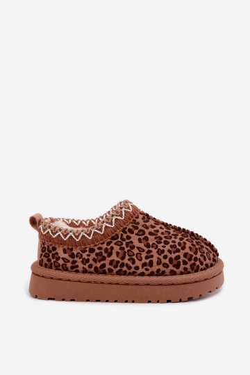 Laste talves saapad leopardimustriga Ysmerine 2