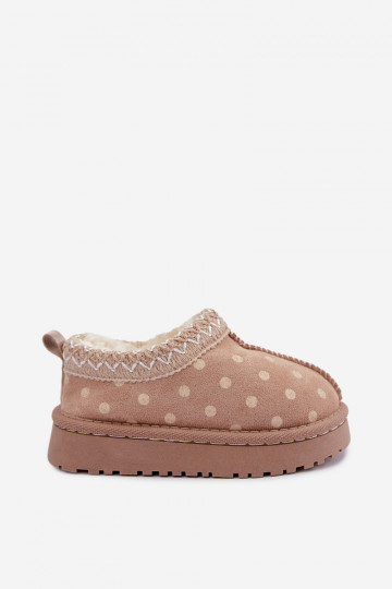 Laste talves saapad liivase värviga Ysmerine 2