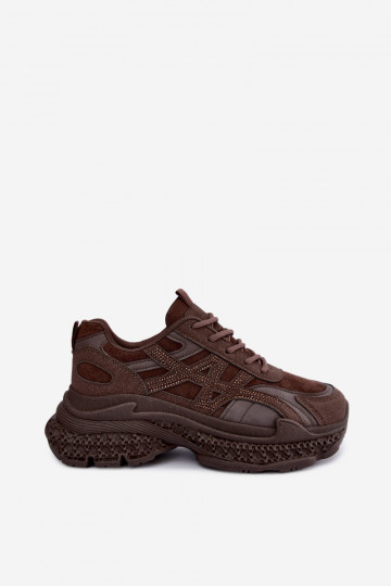 Sneakers tüüpi jalanõud Pealiste omad Kaunistusega Czekoladosissee Amselle 2