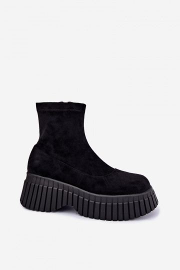 Pealhk Pealiste poolsaapad platvormiga msuud Eco Suede Elmorine