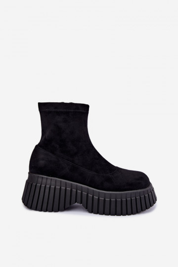 Pealhk Pealiste poolsaapad platvormiga msuud Eco Suede Elmorine 2