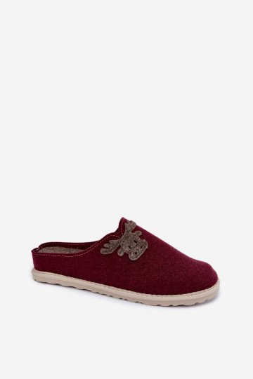 Naiste sussid koos põtradega Inblu CS000049 burgundia